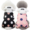 Big Polka Dot Snowsuit Jumpsuit by Furr Baby Gifts