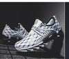 Mens Lightweight Breathable White Sneakers Casual Spring New Fashion Comfortable Walking Slip-On Sneakers Breathable Fashion Athletic Gym Casual Tennis Sneakers Modern Design Shoes by Stevvex