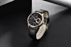 New Simple Luxury Mens Quartz Watch Casual Leather Strap Design Waterproof Comfortable Wrist Watch For Men by Stevvex