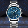 Sport Business Chronograph Steel Men Watches Top Luxury Quartz Male Analog Fashion Watchwrist by Stevvex