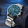 Sport Business Chronograph Steel Men Watches Top Luxury Quartz Male Analog Fashion Watchwrist by Stevvex