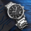 Sport Business Chronograph Steel Men Watches Top Luxury Quartz Male Analog Fashion Watchwrist by Stevvex