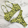 Leopard Bikini Women Swimwear Female Swimsuit Two-piece Bikini Set Comfortable Bathing Suit Swim Lady High Waist Bikini Set For Women Athletic Two Piece Soft Swimsuit Sporty Scoop Neck Bathing Suit by Stevvex