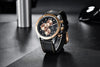 Multifunction Brown Luxury New Men's Watches Quartz Sport Chronograph Elegant Leather Bracelet Men Wrist Watch by Stevvex