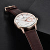 New Simple Luxury Mens Quartz Watch Casual Leather Strap Design Waterproof Comfortable Wrist Watch For Men by Stevvex