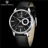 New Simple Luxury Mens Quartz Watch Casual Leather Strap Design Waterproof Comfortable Wrist Watch For Men by Stevvex