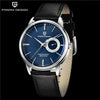 New Simple Luxury Mens Quartz Watch Casual Leather Strap Design Waterproof Comfortable Wrist Watch For Men by Stevvex