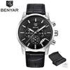 Luxury Men's Business Watches Fashion Watch Waterproof For Men's Casual Sport Leather Strap by Stevvex