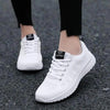 Elegant Sport Womens Sneakers Flats Casual Tennis Shoes Summer Lace-Up Mesh Light Breathable Casual Comfort Non Slip Lightweight Breathable Mesh Athletic Sneakers by Stevvex
