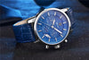 Luxury Men's Business Watches Fashion Watch Waterproof For Men's Casual Sport Leather Strap by Stevvex