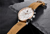 Luxury Men's Business Watches Fashion Watch Waterproof For Men's Casual Sport Leather Strap by Stevvex