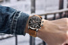 Luxury Men's Business Watches Fashion Watch Waterproof For Men's Casual Sport Leather Strap by Stevvex