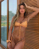 Bikinis Micro Adjustable Swimwear Women Summer Bikini Set Modern Colorful Print Beach Wear Women's Comfortable Swimsuit Knotted String Triangle Bikini Tie Side High Cut Bikini Set by Stevvex