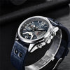 New Men Watch Top Sport Design Waterproof Men Quartz Military Wristwatch Leather Strap Analog Men Watch by Stevvex