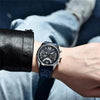 New Men Watch Top Sport Design Waterproof Men Quartz Military Wristwatch Leather Strap Analog Men Watch by Stevvex