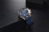 Black Multifunctional Sport Men Watches Luxury Quartz Watches Fashion Chronograph Stylish Elegant Comfortable Watch For Men by Stevvex