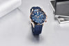 Black Multifunctional Sport Men Watches Luxury Quartz Watches Fashion Chronograph Stylish Elegant Comfortable Watch For Men by Stevvex