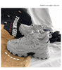 New Mens Sneakers Breathable Sports Shoes Couple Casual Shoes Thick Sole Running Walking Shoes Trainers Sport Sneakers Men High Fashion Comfy Fashion Sneakers by Stevvex