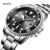 Luxury Round Business Men's Watches Fashion Waterproof Elegant Shine Stainless Steel Design Analog Luminous Men Wrist Watch by Stevvex