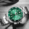 Luxury Round Business Men's Watches Fashion Waterproof Elegant Shine Stainless Steel Design Analog Luminous Men Wrist Watch by Stevvex
