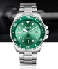 Luxury Round Business Men's Watches Fashion Waterproof Elegant Shine Stainless Steel Design Analog Luminous Men Wrist Watch by Stevvex
