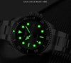 Luxury Round Business Men's Watches Fashion Waterproof Elegant Shine Stainless Steel Design Analog Luminous Men Wrist Watch by Stevvex