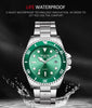 Luxury Round Business Men's Watches Fashion Waterproof Elegant Shine Stainless Steel Design Analog Luminous Men Wrist Watch by Stevvex