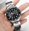 Luxury Round Business Men's Watches Fashion Waterproof Elegant Shine Stainless Steel Design Analog Luminous Men Wrist Watch by Stevvex