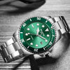Luxury Round Business Men's Watches Fashion Waterproof Elegant Shine Stainless Steel Design Analog Luminous Men Wrist Watch by Stevvex