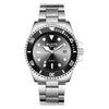 Luxury Round Business Men's Watches Fashion Waterproof Elegant Shine Stainless Steel Design Analog Luminous Men Wrist Watch by Stevvex
