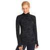 Women's Running Athletic Workout Yoga Shirts Long Sleeves Quarter-Zip
