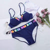Bikini Set Swimwear Women Print Swimsuit Push Up Plus Size Bathing Suit Beachwear Women's Push-Up Bikini Set Padded Bikini Swimsuit by Stevvex