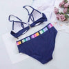 Bikini Set Swimwear Women Print Swimsuit Push Up Plus Size Bathing Suit Beachwear Women's Push-Up Bikini Set Padded Bikini Swimsuit by Stevvex