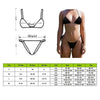 Push Up Bikini Set Swimsuits High Waist Swimwear Women Ribbed Bathing Suits Brazilian Bikinis Swimsuit for Women Bottom Triangle Bikinis Top Bathing Suit by Stevvex
