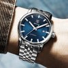 2021 Fashion Luxury Leather Strap Casual Analog Watch Men Stainless Steel Wristwatch Waterproof Watches by Stevvex