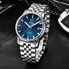 2021 Fashion Luxury Leather Strap Casual Analog Watch Men Stainless Steel Wristwatch Waterproof Watches by Stevvex