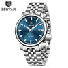 2021 Fashion Luxury Leather Strap Casual Analog Watch Men Stainless Steel Wristwatch Waterproof Watches by Stevvex