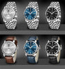 2021 Fashion Luxury Leather Strap Casual Analog Watch Men Stainless Steel Wristwatch Waterproof Watches by Stevvex