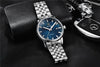 2021 Fashion Luxury Leather Strap Casual Analog Watch Men Stainless Steel Wristwatch Waterproof Watches by Stevvex
