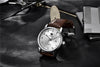 2021 Fashion Luxury Leather Strap Casual Analog Watch Men Stainless Steel Wristwatch Waterproof Watches by Stevvex