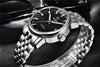 2021 Fashion Luxury Leather Strap Casual Analog Watch Men Stainless Steel Wristwatch Waterproof Watches by Stevvex