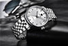 2021 Fashion Luxury Leather Strap Casual Analog Watch Men Stainless Steel Wristwatch Waterproof Watches by Stevvex