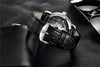 2021 Fashion Luxury Leather Strap Casual Analog Watch Men Stainless Steel Wristwatch Waterproof Watches by Stevvex