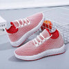 Women's Running Summer Woven Sports Sneakers Fashion Casual Shoe Breathable Mesh Walking Shoes Non Slip Lightweight Breathable Mesh Running Shoes Comfortable Design by Stevvex
