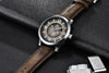 Sports Luxury Watches For Men Quartz Blue Watch Fashion Leather Strap Casual Mens Wrist Watch by Stevvex