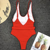 Luxury Black Female Swimsuit Vintage One Piece Ruffled Push Up Tummy Control Swimwear Halter One Piece Slimming Retro Swimsuit Women's Plus Size Push Up Bathing Suit Solid Red Swimwear Women Padded Bathing Suits by Stevvex
