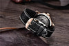 New Black Casual Fashion Simple Men's Watch Analog Quartz Waterproof Luxury Leather Strap Men Elegant Watch by Stevvex
