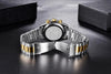 Stainless Steel Sports Men Watch Waterproof Business Chronograph Men Quartz Elegant Design Wristwatches by Stevvex