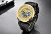 Business Mens Fashion Watches Quartz Silicone Sport Multifunction Watch Men Luxury Waterproof Luminous Hands by Stevvex