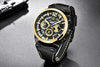 Business Mens Fashion Watches Quartz Silicone Sport Multifunction Watch Men Luxury Waterproof Luminous Hands by Stevvex